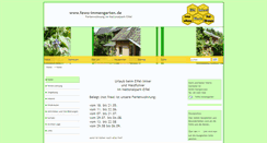 Desktop Screenshot of fewo-immengarten.de